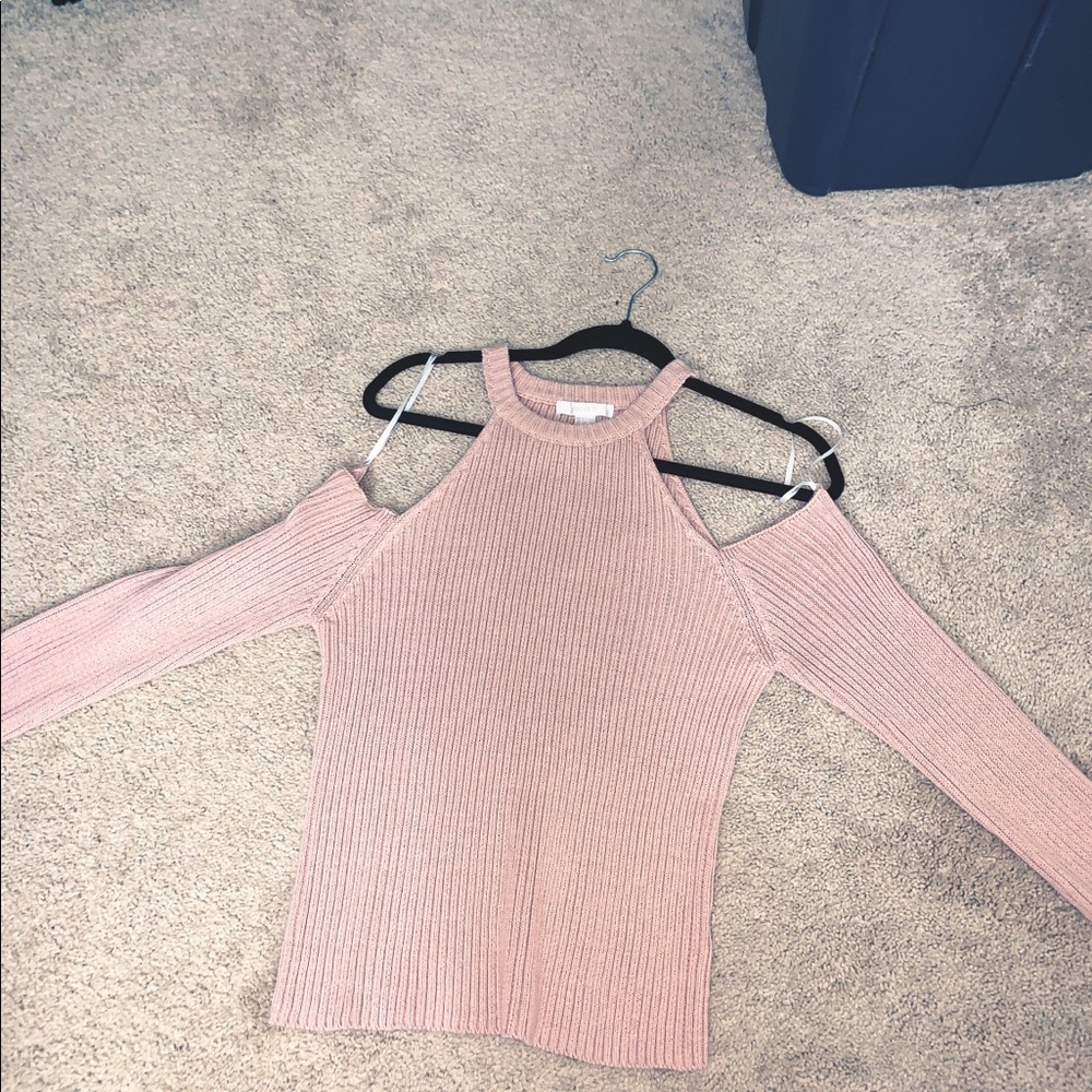 FOREVER 21 Cold Shoulder Top